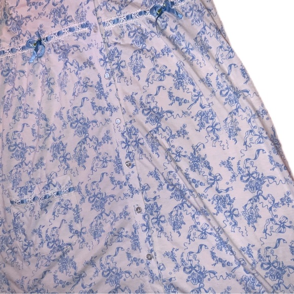vintage night gown bows bow design cottage core small - Picture 3 of 6